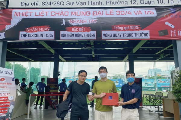 Khách hàng thân thiết lễ 30/4 - 1/5